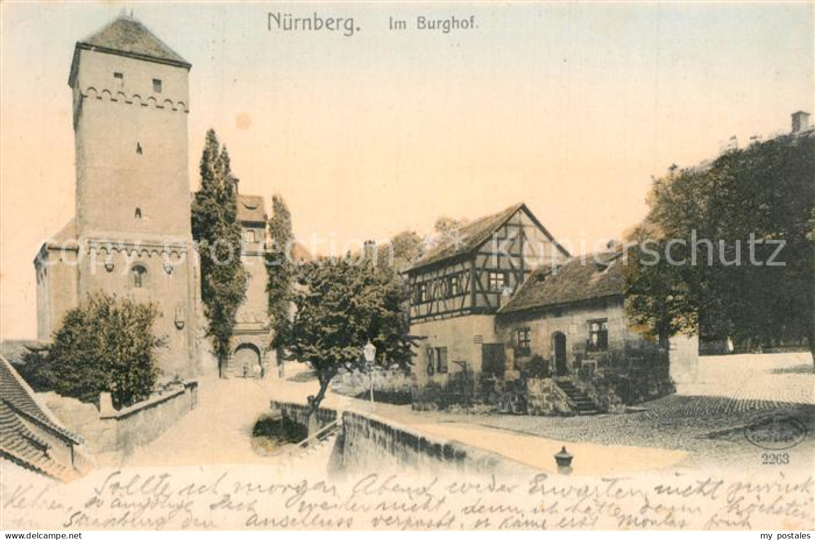 73602813 Nuernberg Im Burghof Nuernberg - Nürnberg