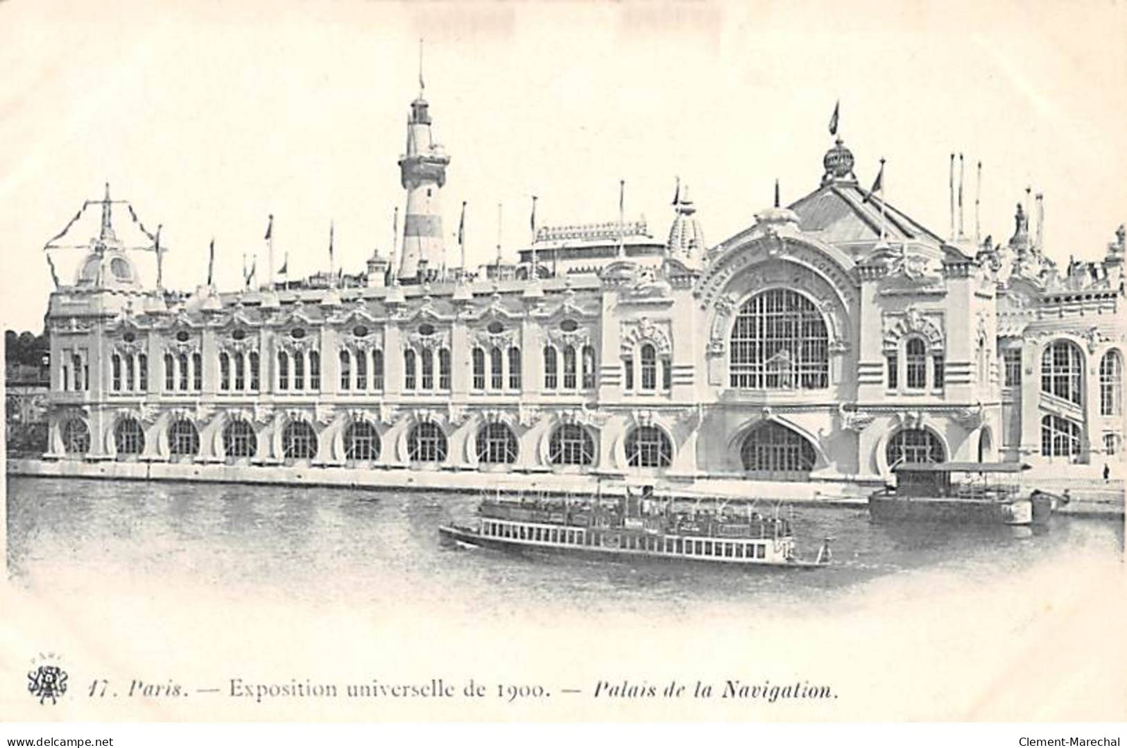 PARIS - Exposition Universelle De 1900 - Palais De La Navigation - Très Bon état - Paris (16)