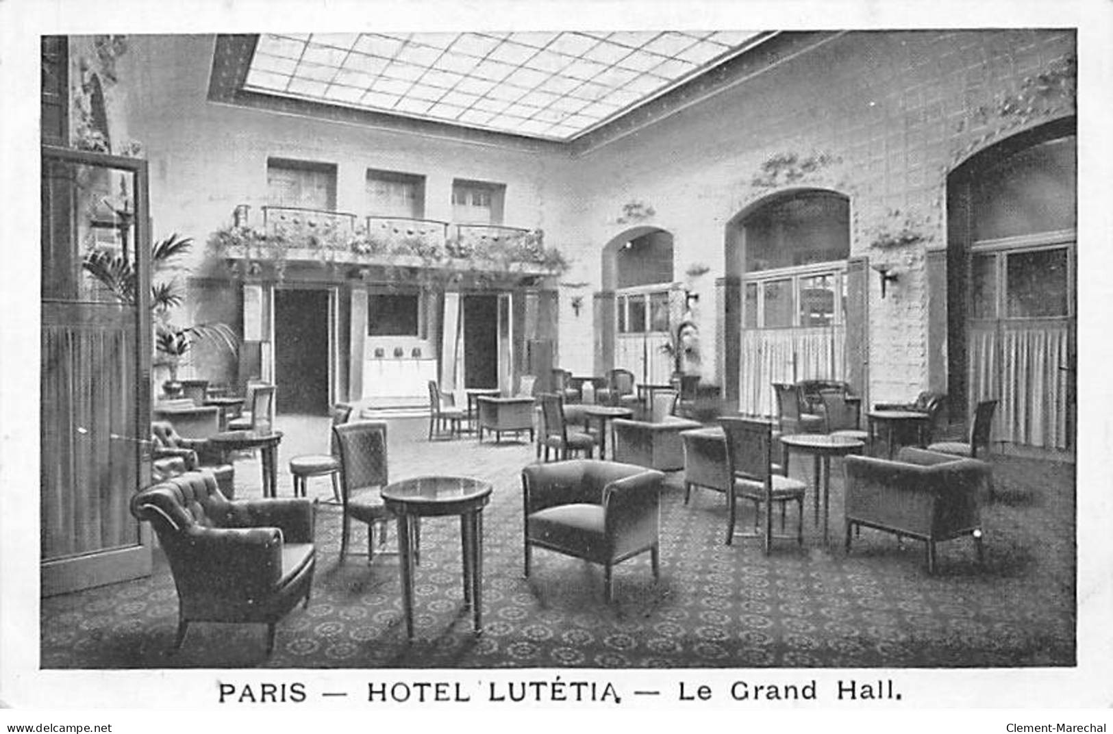 PARIS - Hotel Lutetia - Le Grand Hall - Très Bon état - Arrondissement: 06