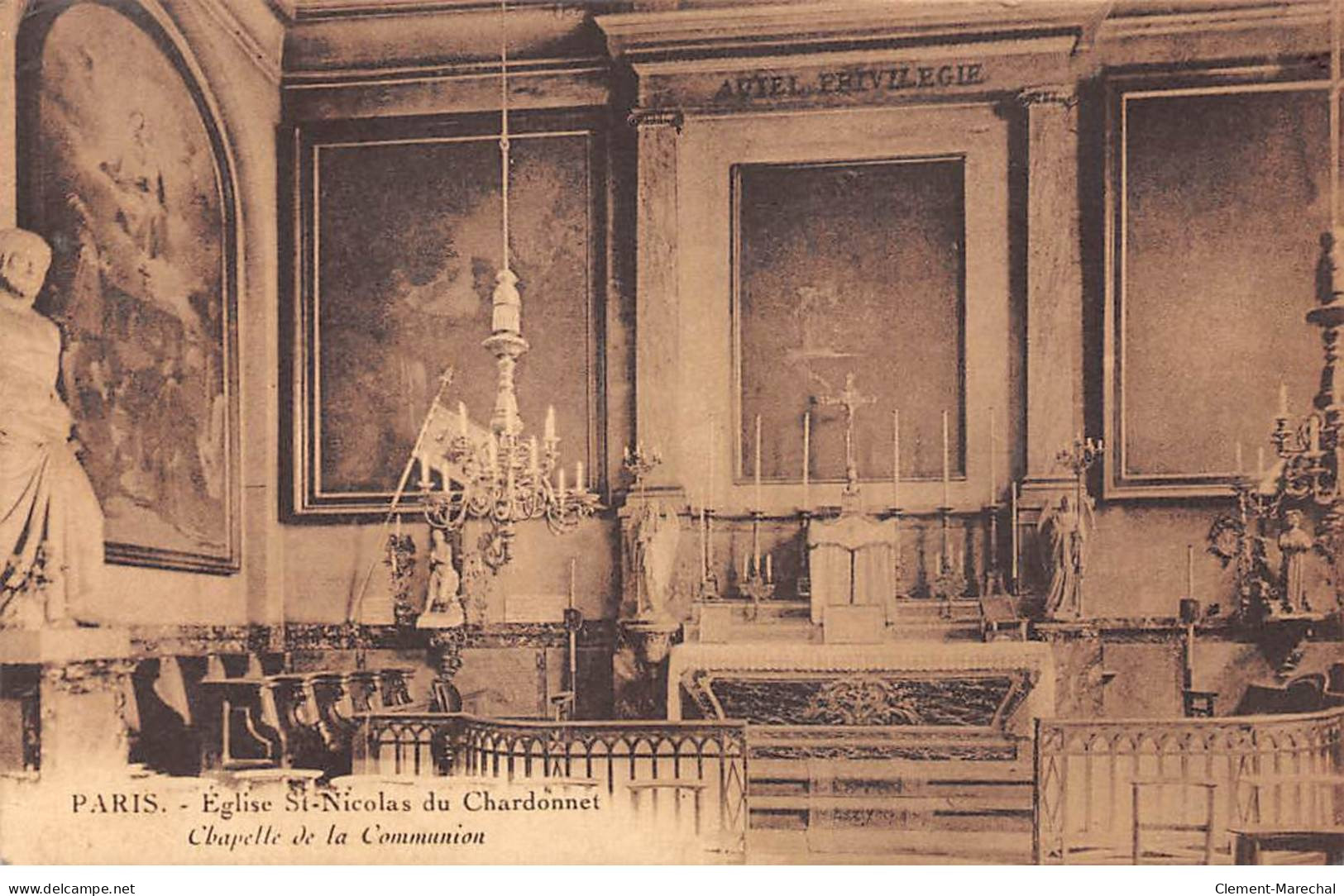 PARIS - Eglise Saint Nicolas Du Chardonnet - Chapelle De La Communion - Très Bon état - District 05