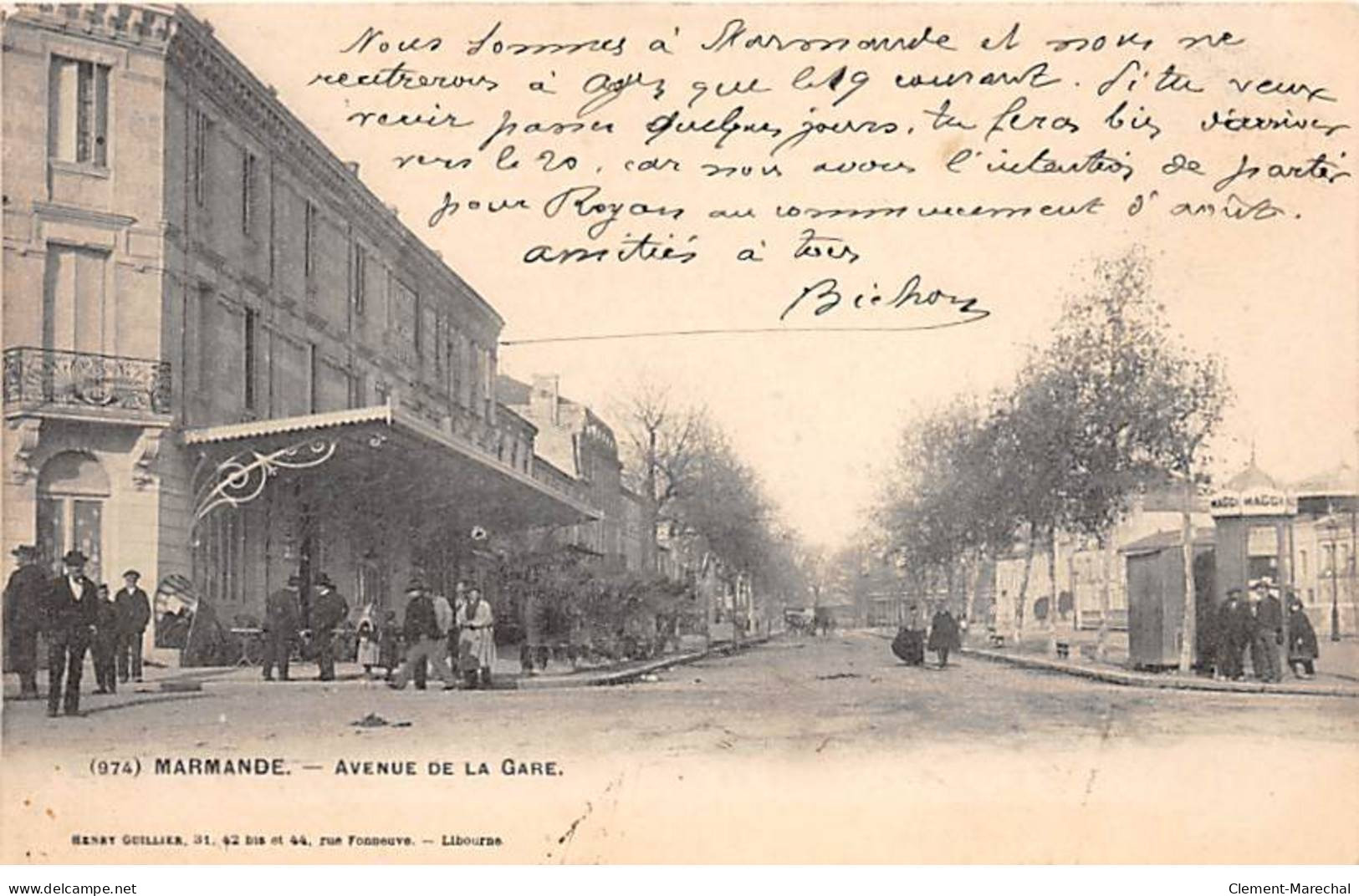 MARMANDE - Avenue De La Gare - Très Bon état - Marmande