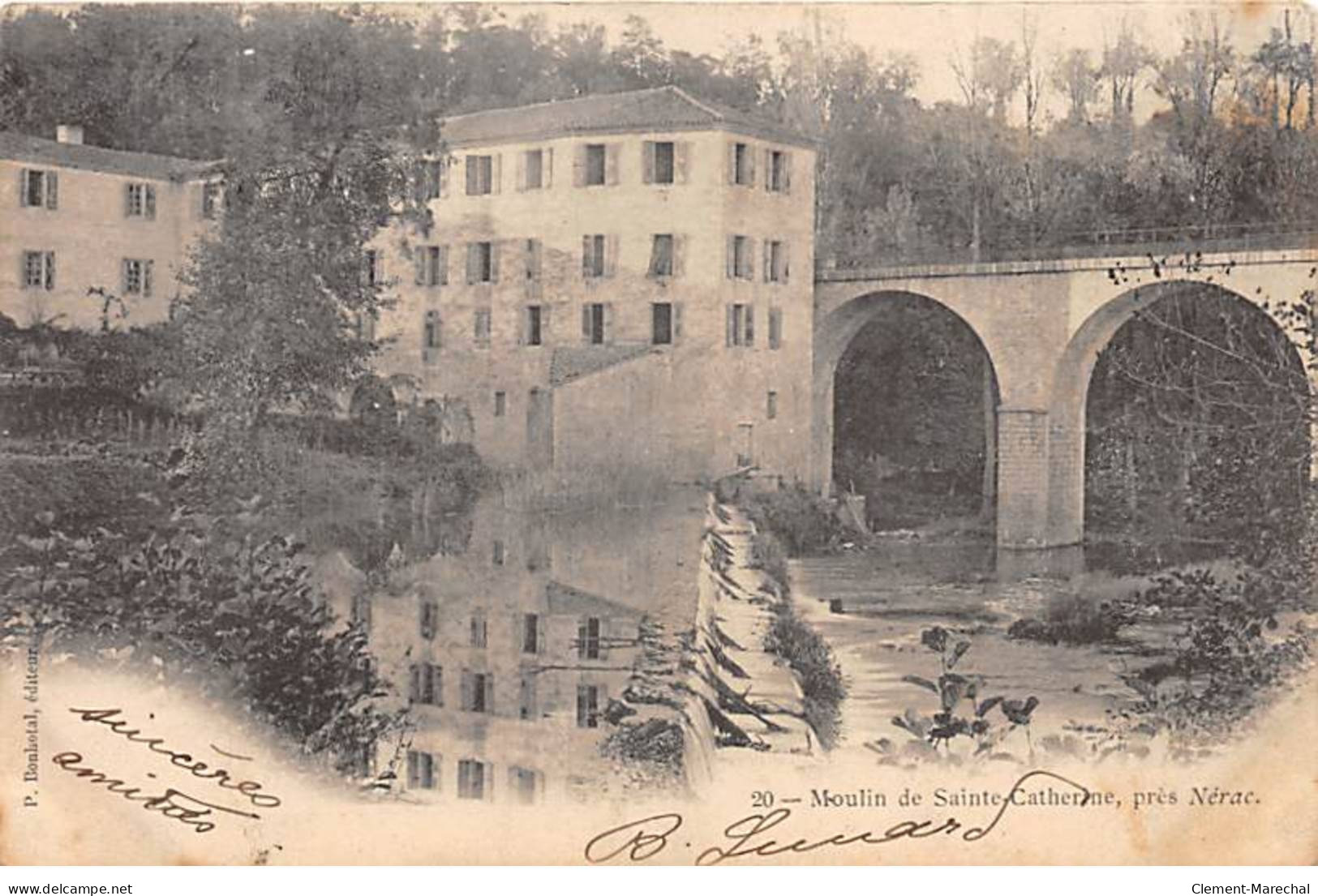 Moulin De Sainte Catherine Près Nérac - Très Bon état - Sonstige & Ohne Zuordnung