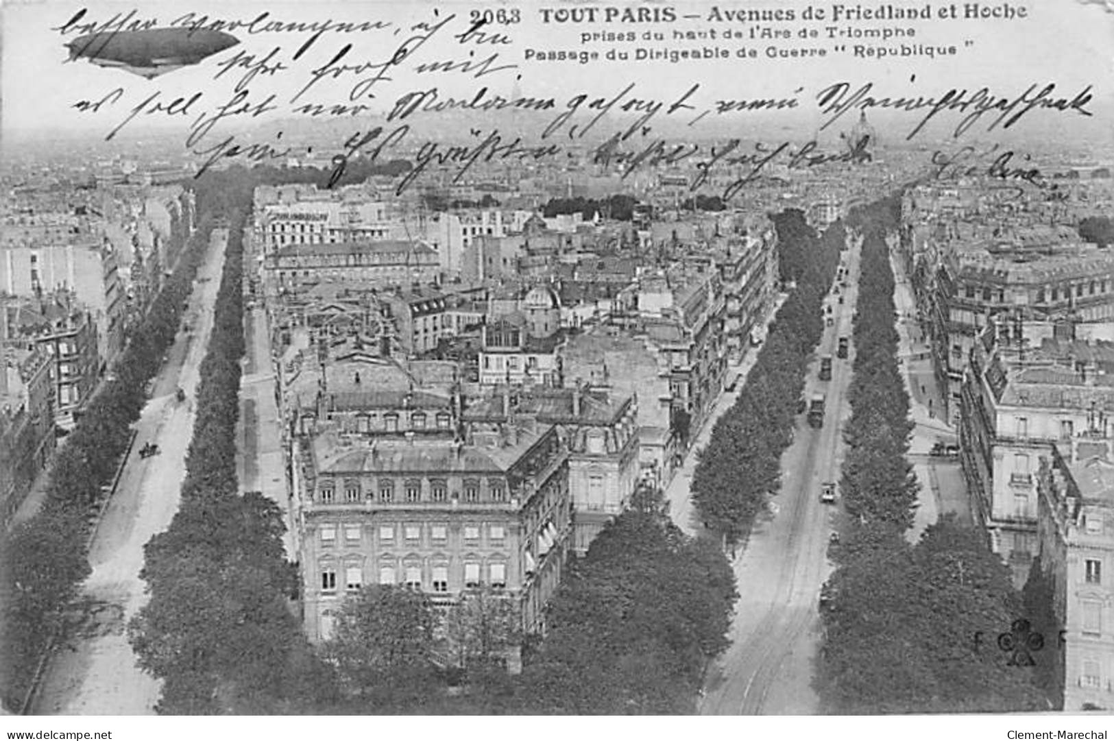 PARIS - Avenue De Friedland Et Hoche - F. F. - Très Bon état - Paris (08)