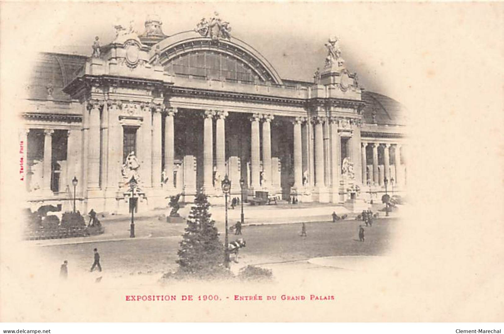 PARIS - Exposition De 1900 - Entrée Du Grand Palais - Très Bon état - Arrondissement: 08