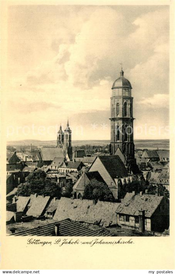 73602528 Goettingen Niedersachsen St Jakobi Und Johanniskirche Goettingen Nieder - Göttingen