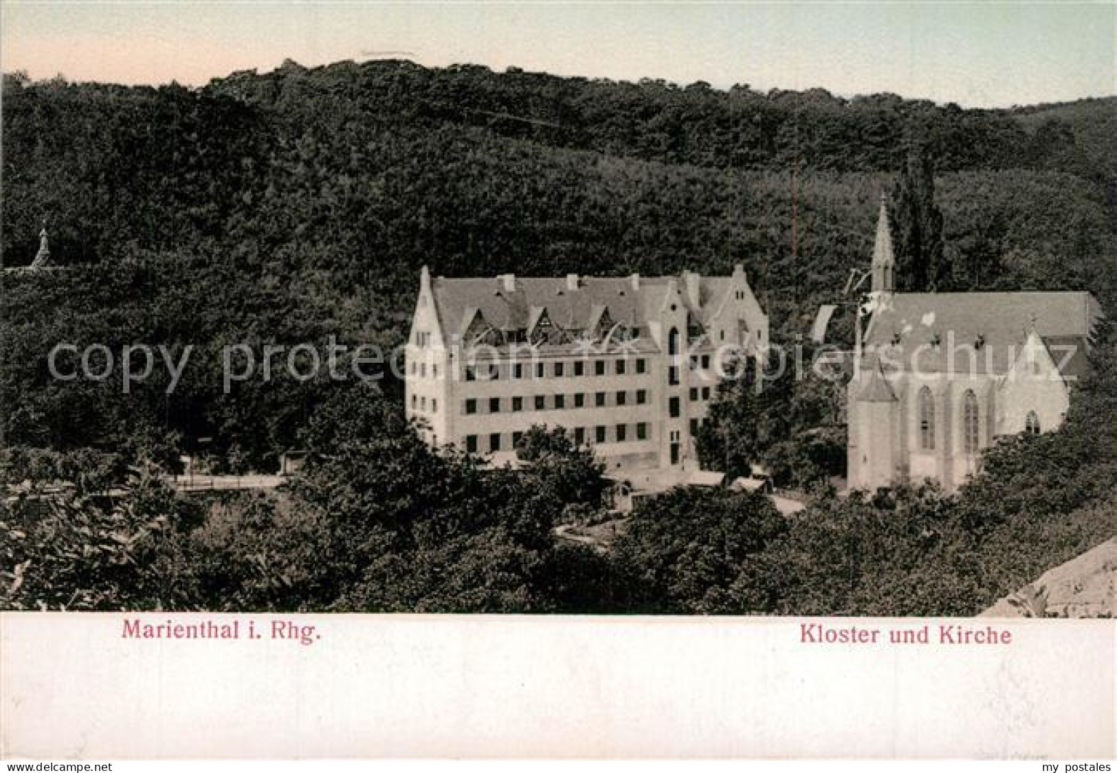 73602527 Marienthal Rheingau Kloster Und Kirche Marienthal Rheingau - Rüdesheim A. Rh.