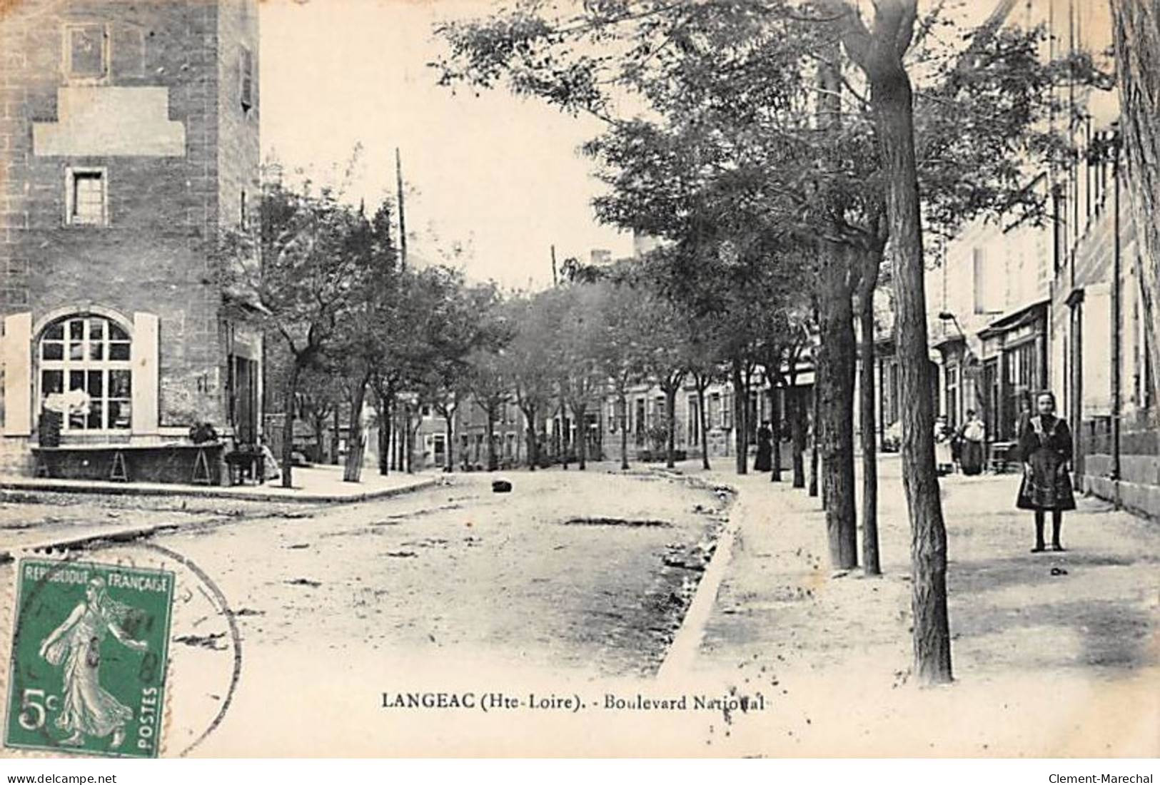 LANGEAC - Boulevard National - Très Bon état - Langeac