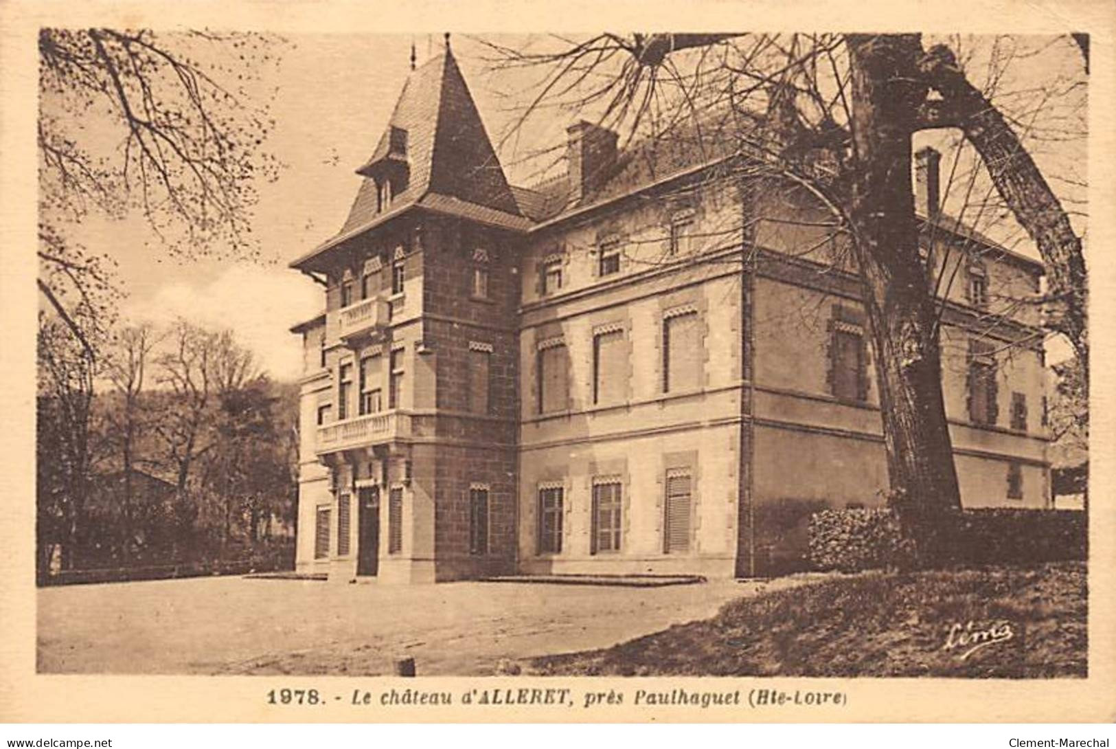 Le Château D'ALLERET Près Paulhaguet - Très Bon état - Sonstige & Ohne Zuordnung