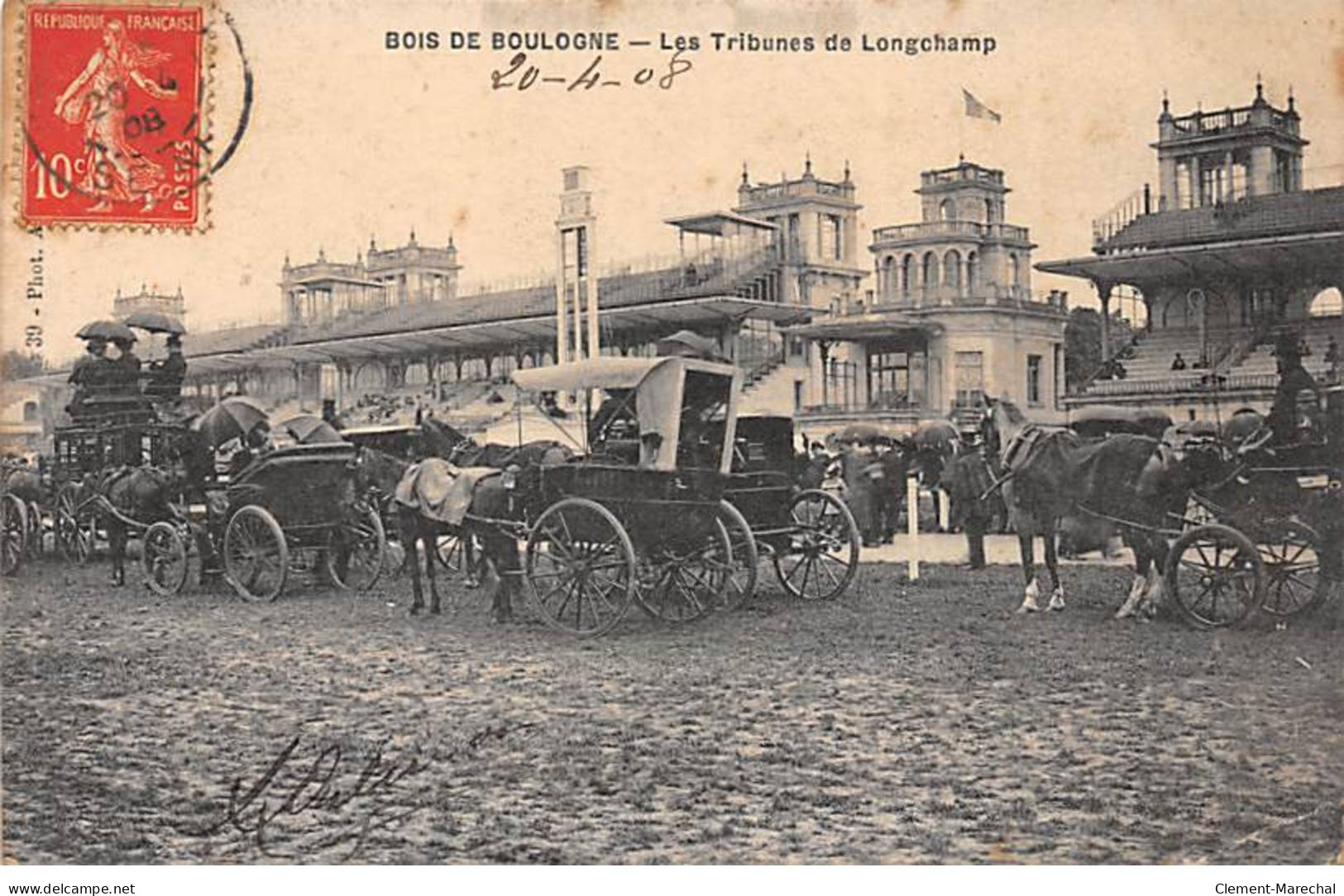 PARIS - Bois De Boulogne - Les Tribunes De Longchamp - Très Bon état - Paris (16)