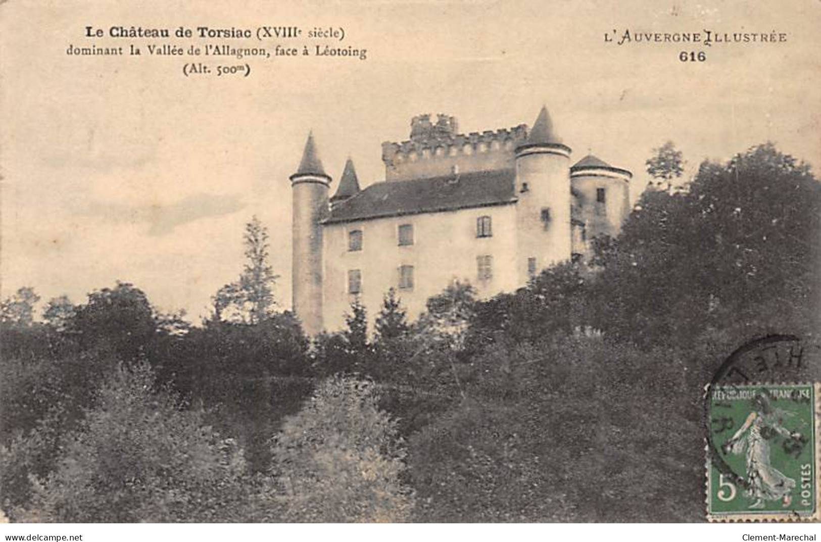 Le Château De TORSIAC - Très Bon état - Le Puy En Velay