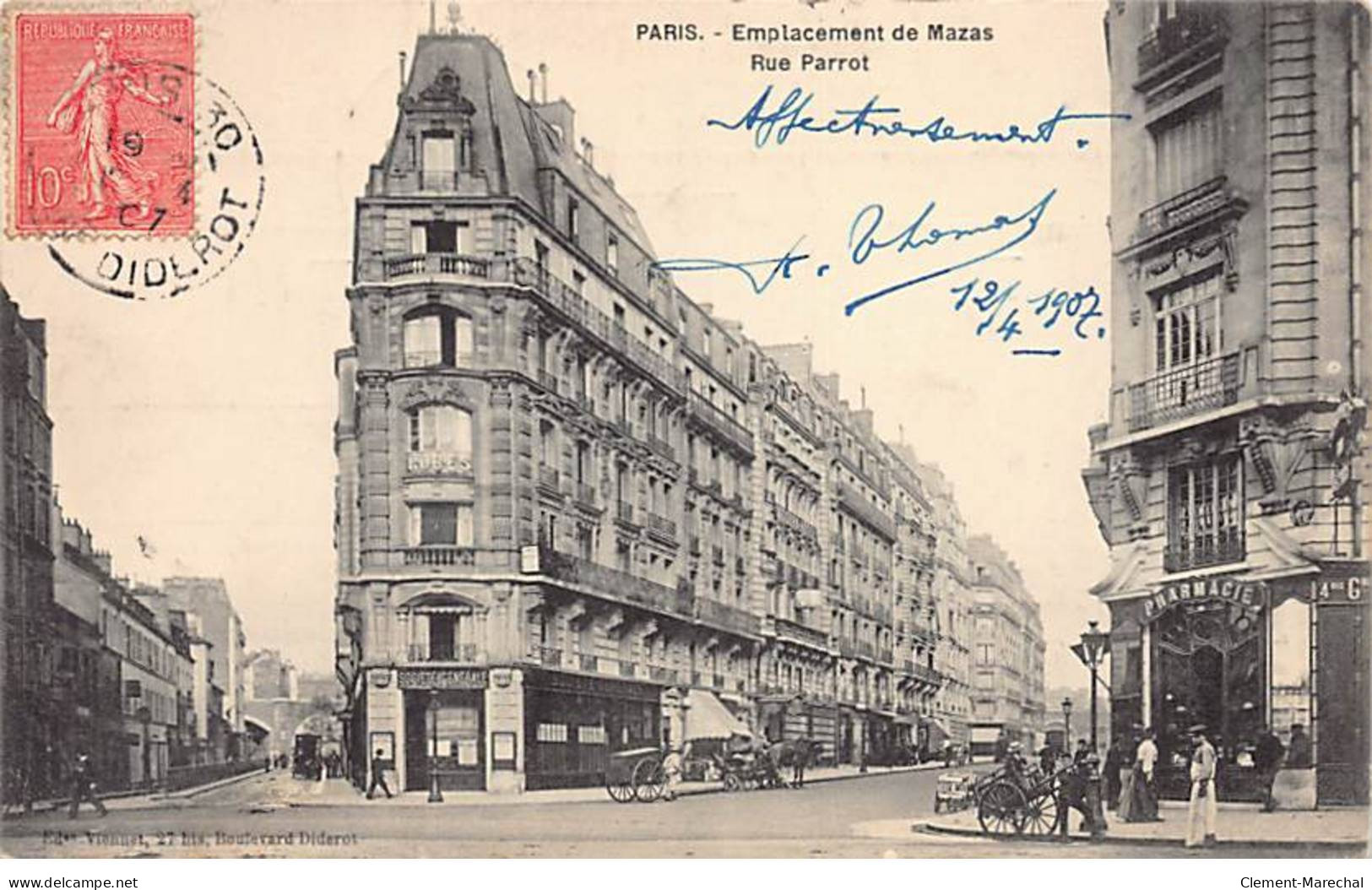 PARIS -  Emplacement De Mazas - Rue Parrot - Très Bon état - Arrondissement: 12