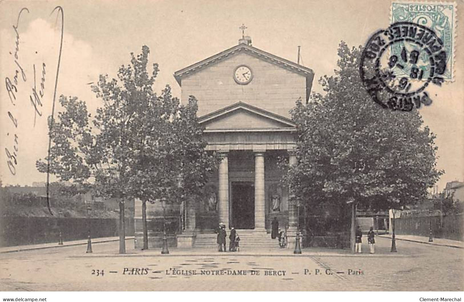 PARIS - L'Eglise Notre Dame De Bercy - Très Bon état - Arrondissement: 12