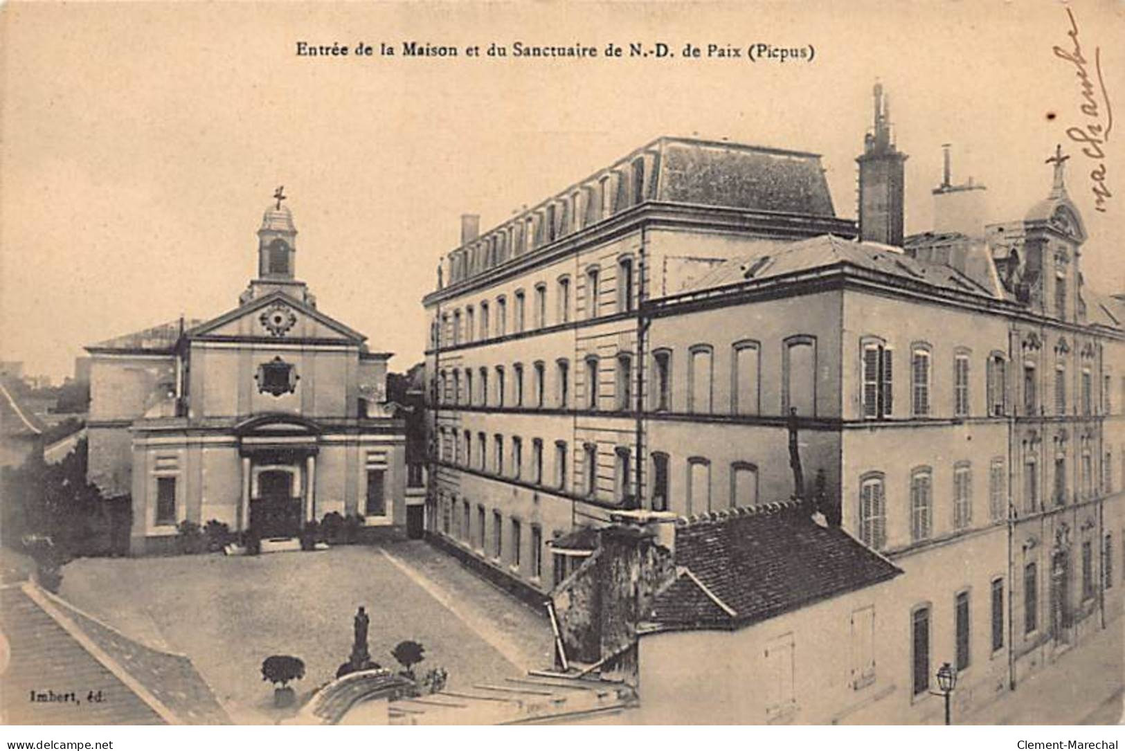 PARIS - Entrée De La Maison Et Du Sanctuaire De N. D. De Paix - Picpus - Très Bon état - Arrondissement: 12