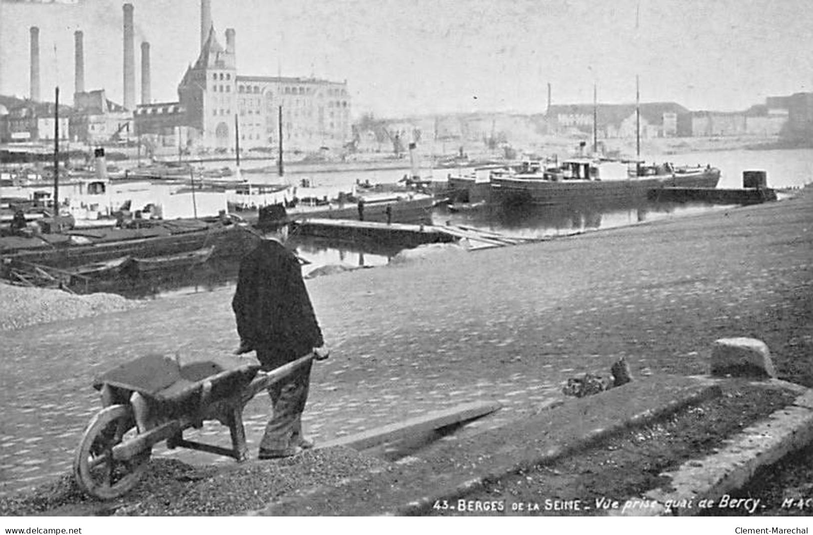 PARIS - Berges De La Seine - Vue Prise Quai De Bercy - Très Bon état - Arrondissement: 12