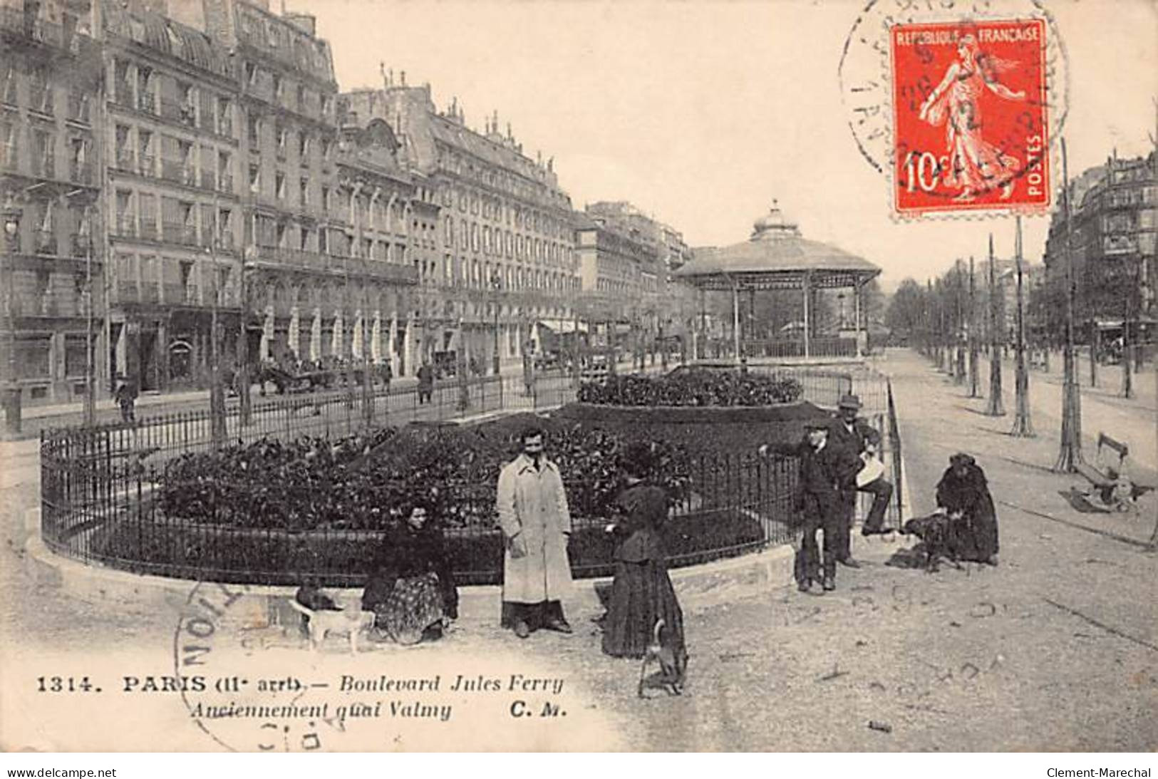 PARIS - Boulevard Jules Ferry, Anciennement Quai Valmy - Très Bon état - Arrondissement: 11