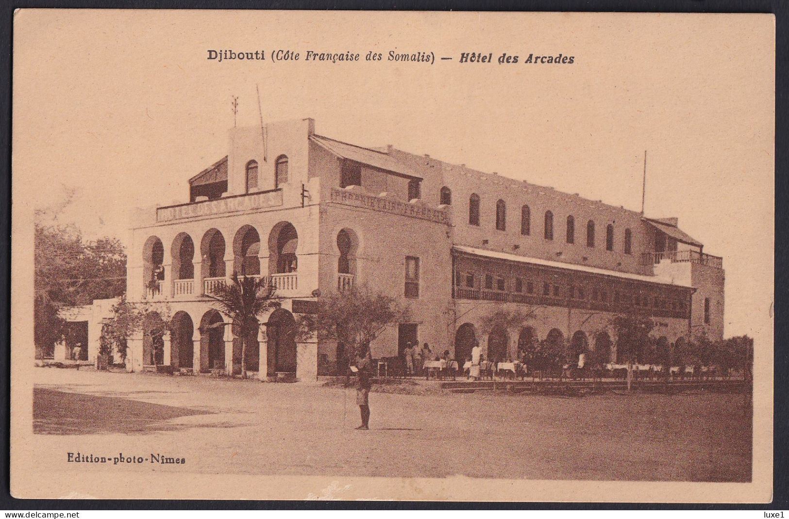DJIBOUTI  ,  OLD  POSTCARD - Dschibuti