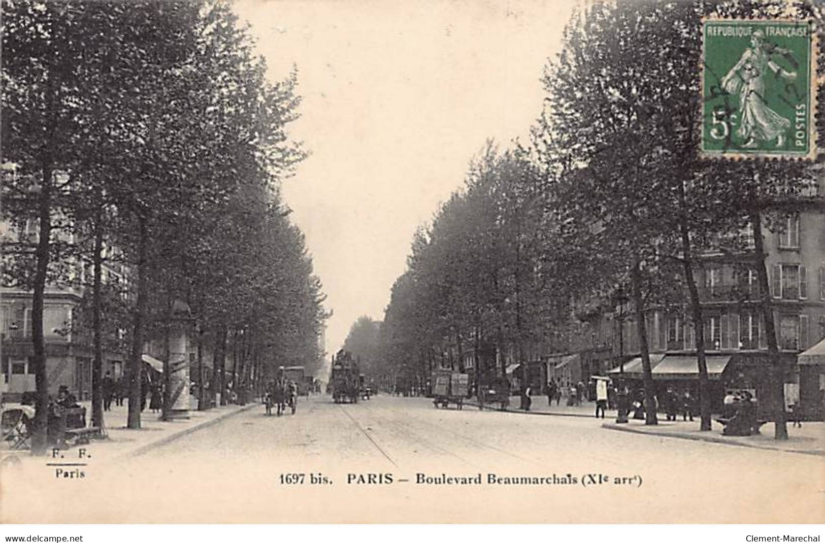 PARIS - Boulevard Beaumarchais - Très Bon état - Paris (11)