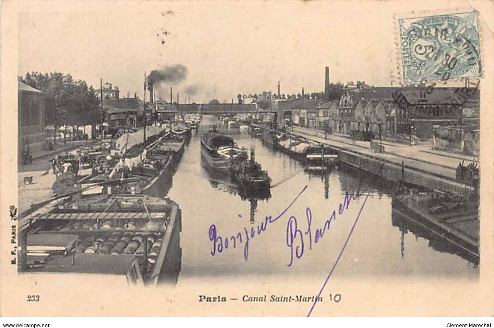 PARIS - Canal Saint Martin - Très Bon état - Paris (10)