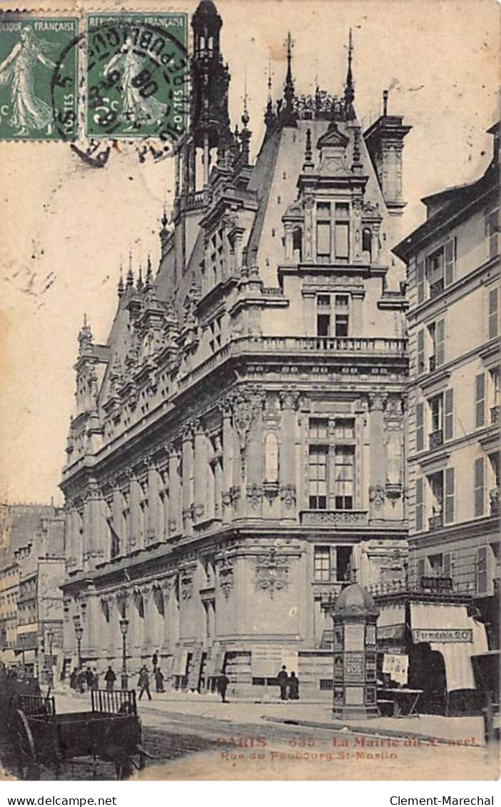 PARIS - La Mairie Du Xe Arrondissement - Très Bon état - Distrito: 10