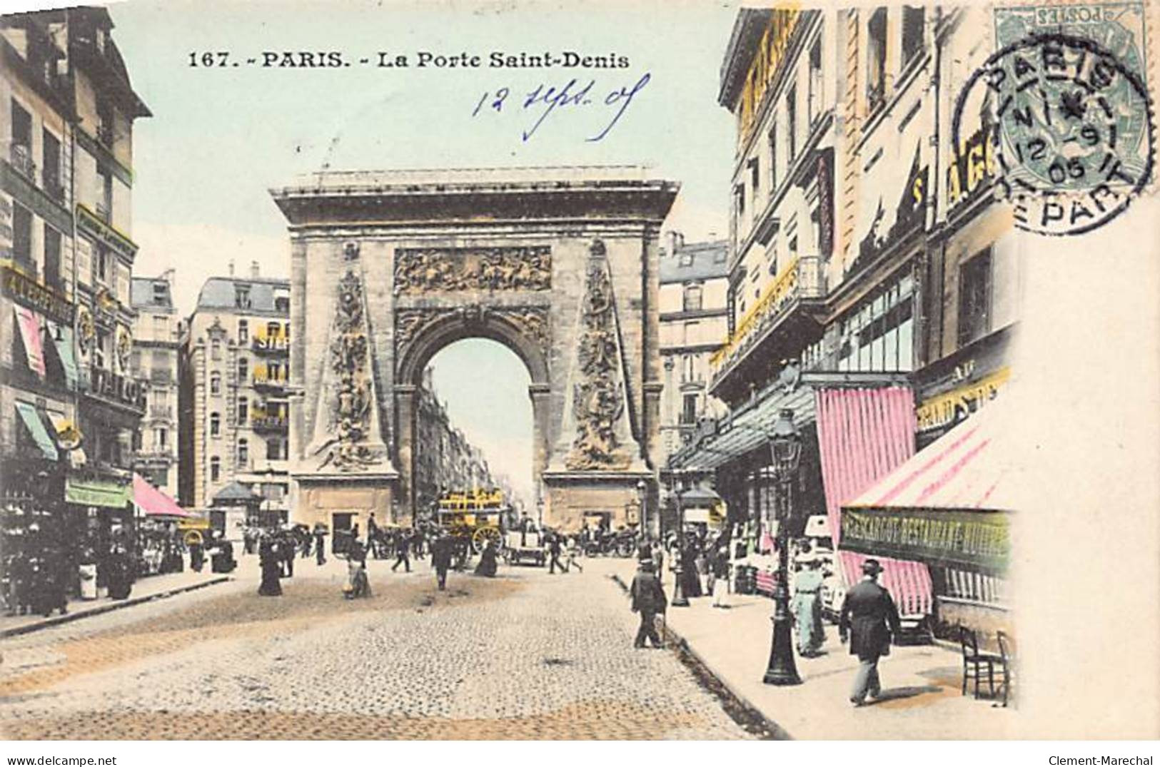 PARIS - La Porte Saint Denis - Très Bon état - District 10