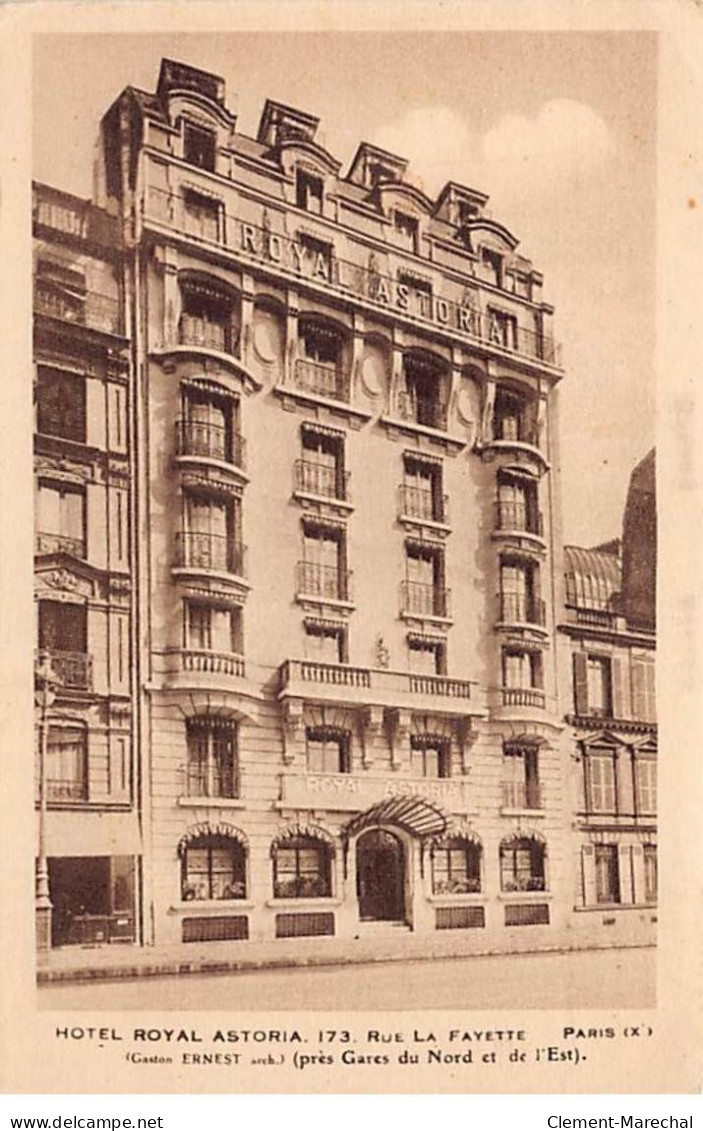 PARIS - Hotel Royal Astoria - Rue La Fayette - Très Bon état - District 10