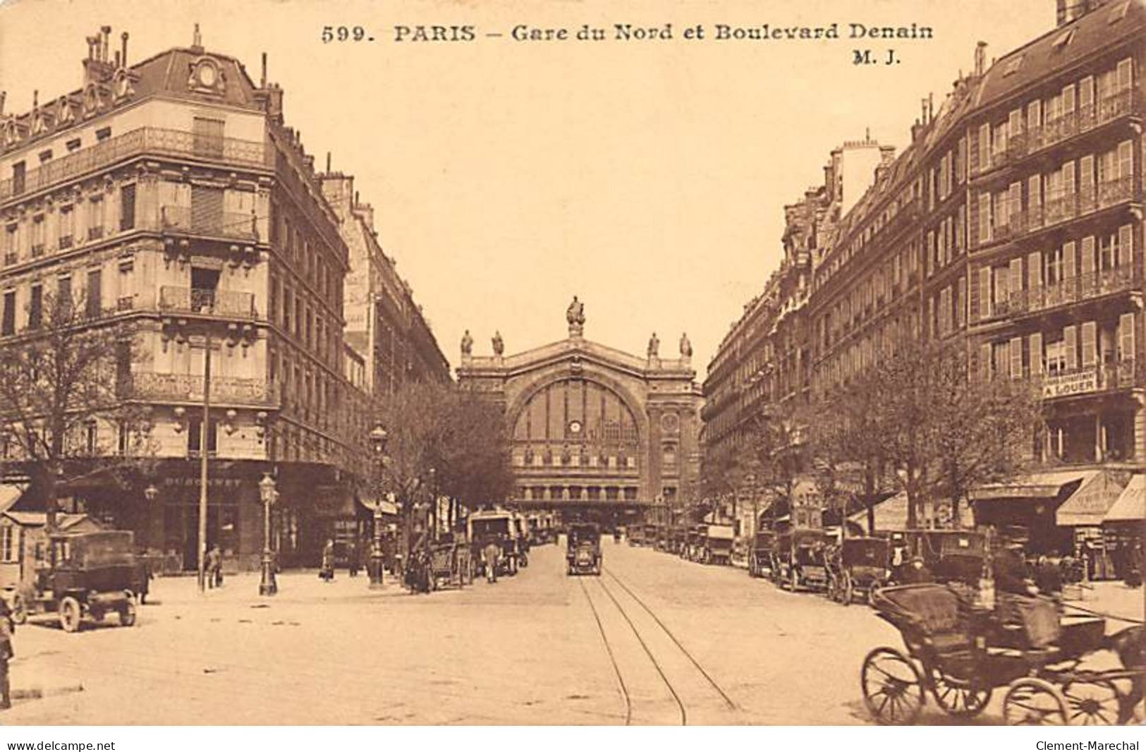 PARIS - Gare Du Nord Et Boulevard Denain - Très Bon état - District 10