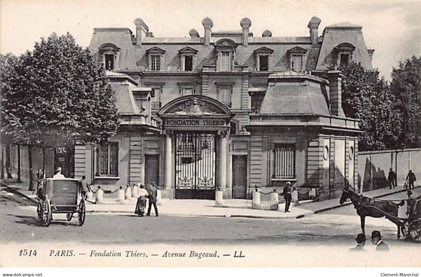 PARIS - Fondation Thiers - Avenue Bugeaud - Très Bon état - Paris (09)