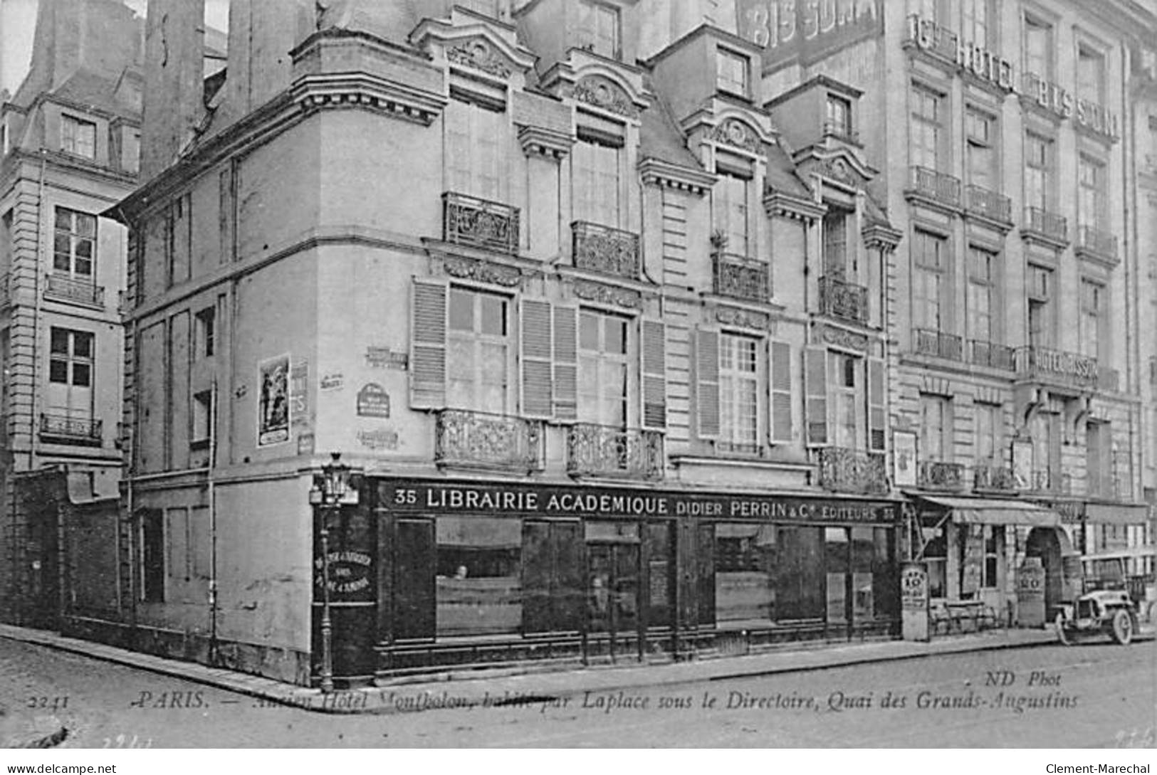 PARIS - Ancien Hôtel Montholon - Quai Des Grands Augustins - Très Bon état - Distretto: 09