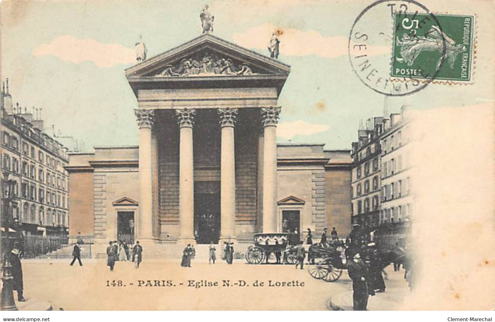 PARIS - Eglise Notre Dame De Lorette - Très Bon état - Distretto: 09