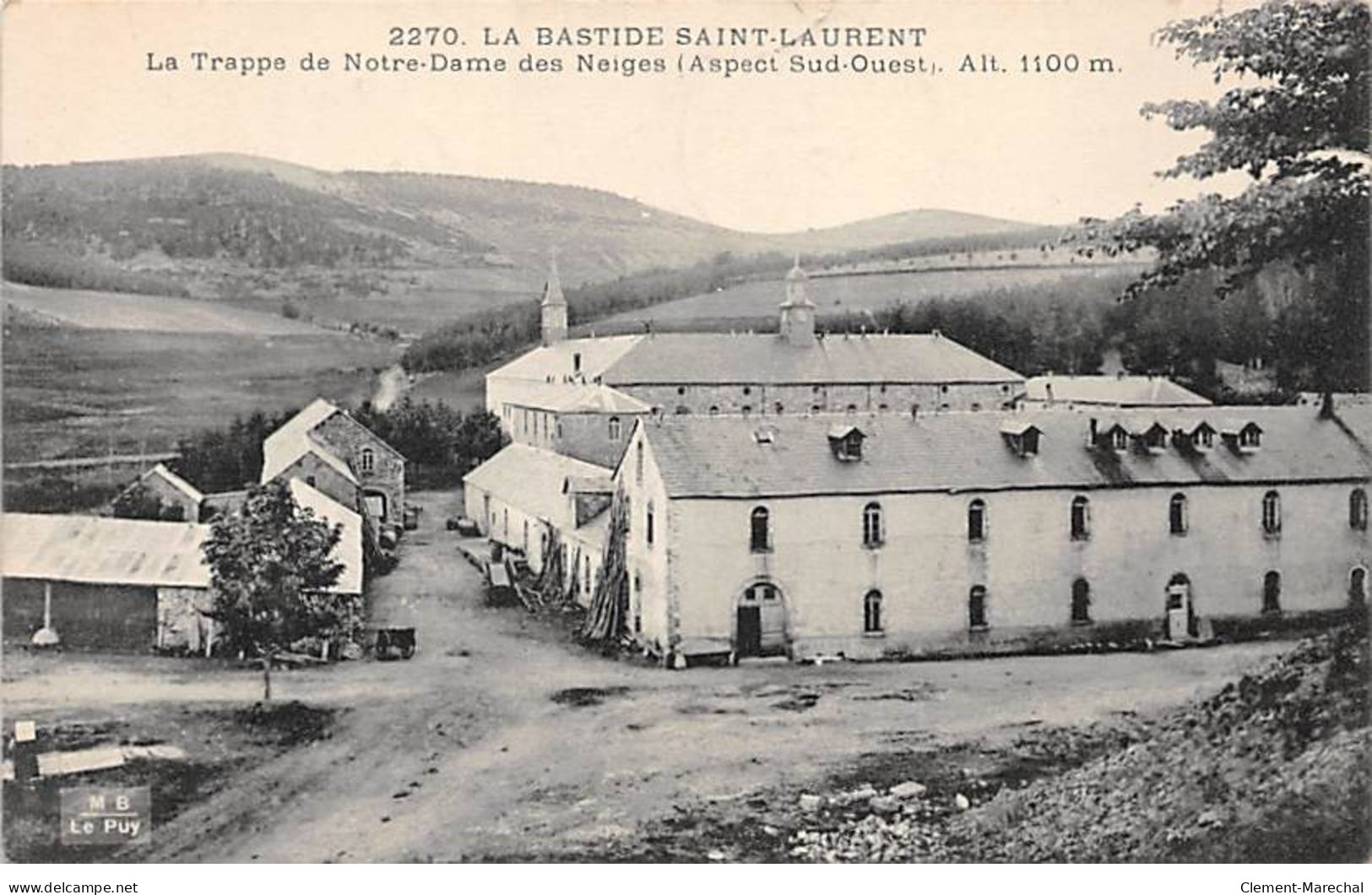 LA BASTIDE SAINT LAURENT - La Trappe De Notre Dame Des Neiges - Très Bon état - Sonstige & Ohne Zuordnung