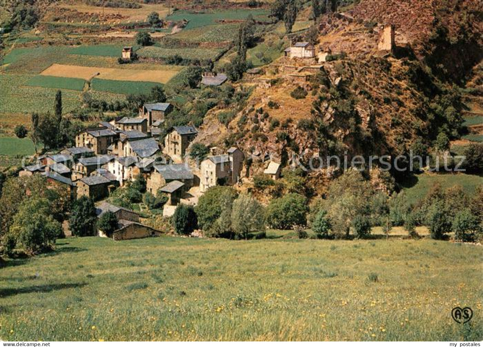 73602486 Valls D Andorra Petit Village De Les Bons Accroche Valls D Andorra - Andorre