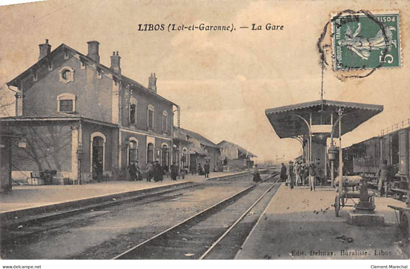 LIBOS - La Gare - état - Libos