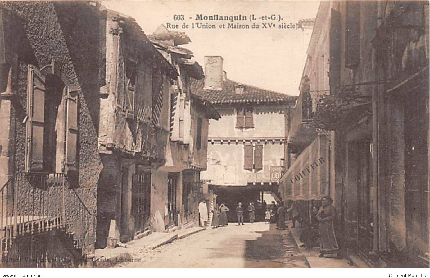 MONFLANQUIN - Rue De L'Union - Très Bon état - Monflanquin