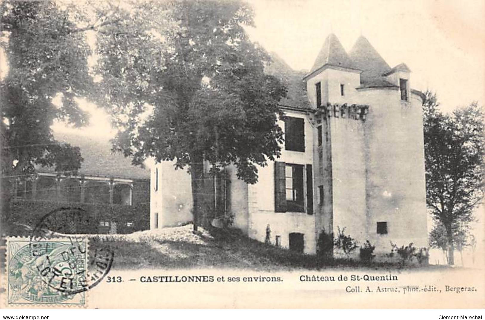 Château De SAINT QUENTIN - Très Bon état - Sonstige & Ohne Zuordnung