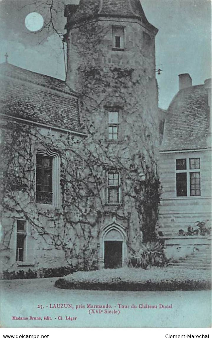 LAUZUN Près Marmande - Tour Du Château Ducal - Très Bon état - Sonstige & Ohne Zuordnung