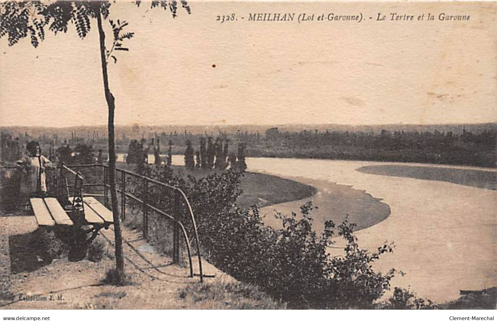 MEILHAN - Le Tertre Et La Garonne - Très Bon état - Meilhan Sur Garonne