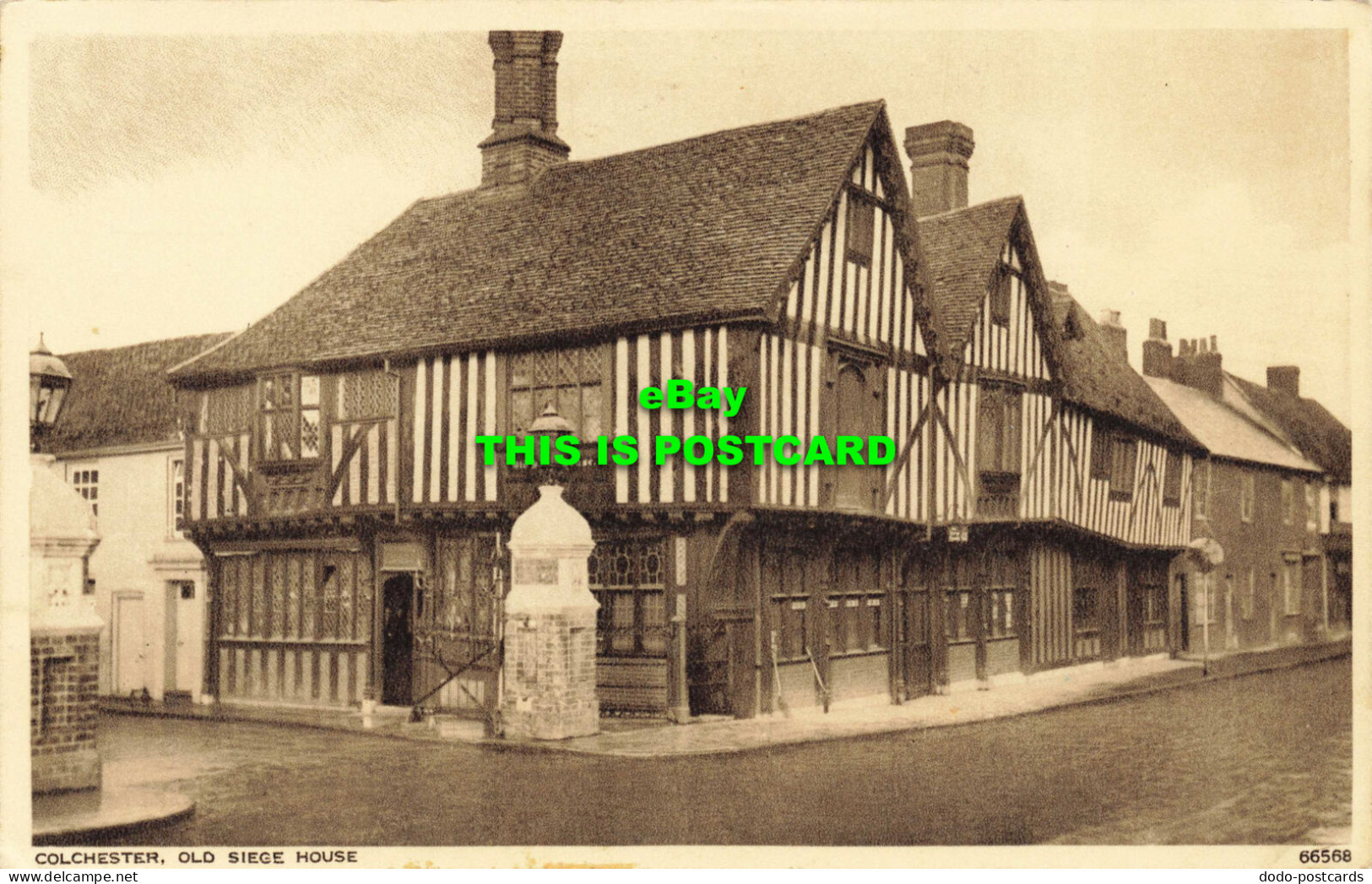 R599597 Colchester. Old Siege House. Photochrom - Monde