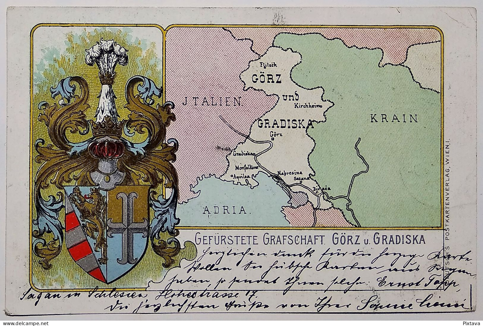 Italy / GEFURSTETE GRAFSCHAFT GORZ U GRADISKA / 1899 - Gorizia