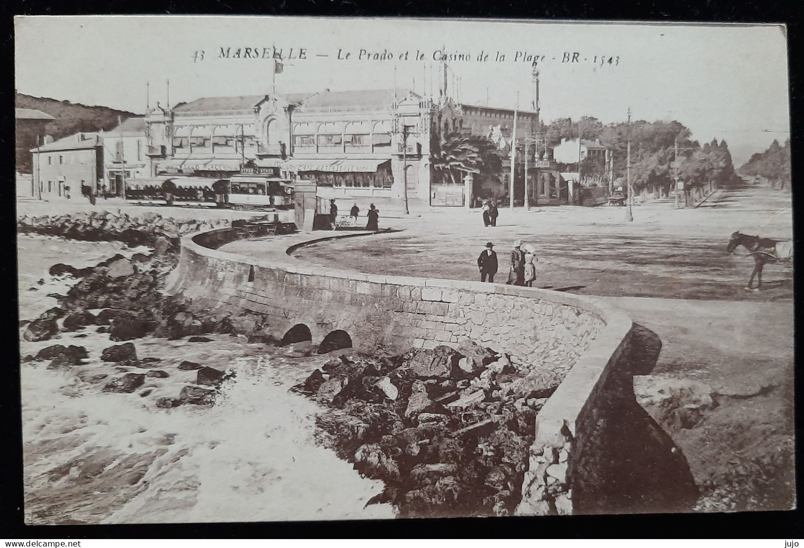 13 - MARSEILLE - Le Prado Et Le Casino De La Plage - Castellane, Prado, Menpenti, Rouet