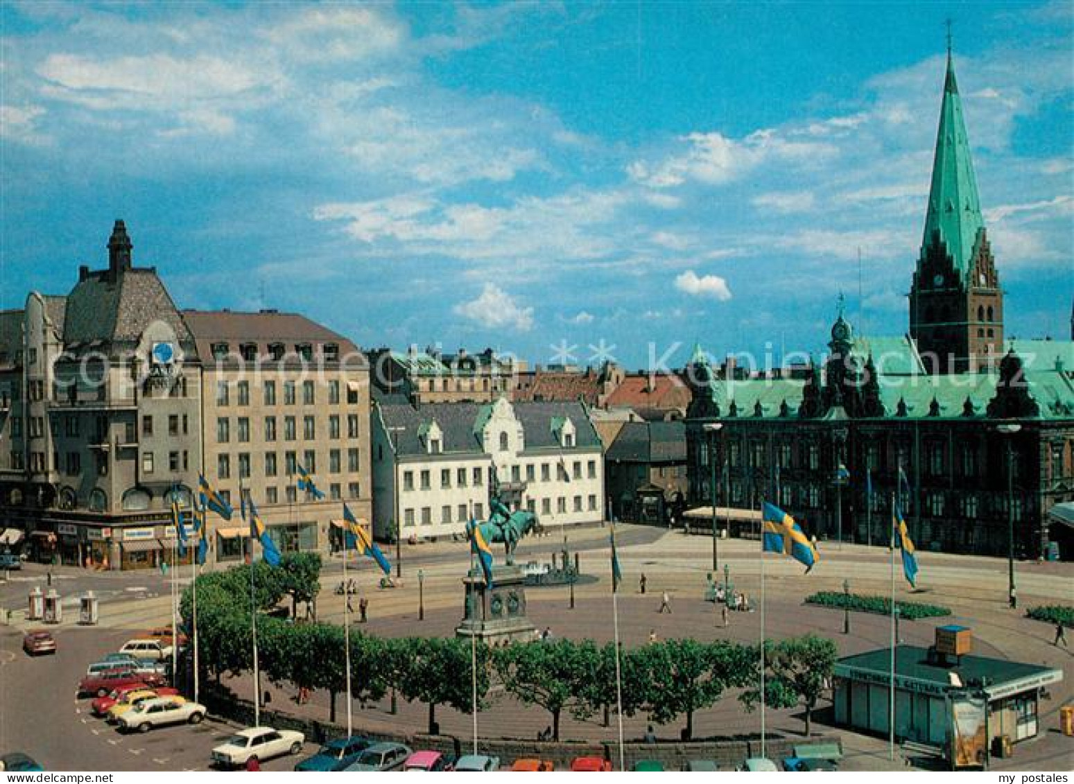 73602354 Malmoe Stortorget Monument Malmoe - Zweden