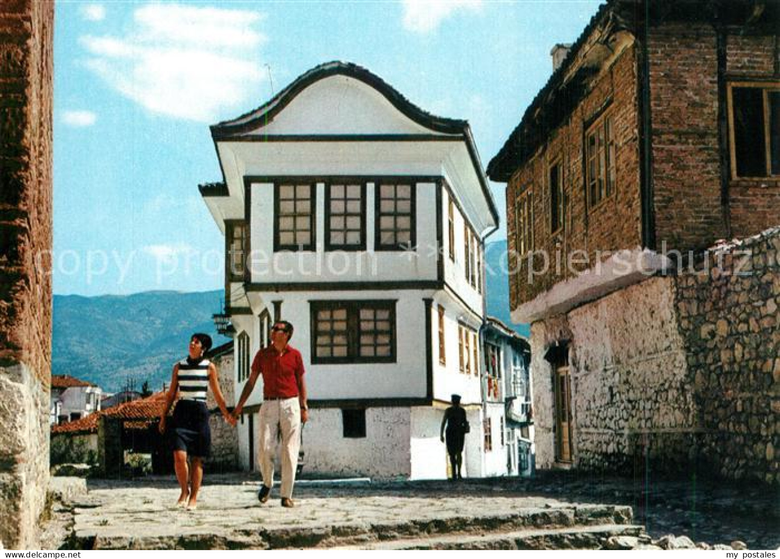 73602341 Ohrid Motiv Im Ort Ohrid - Nordmazedonien