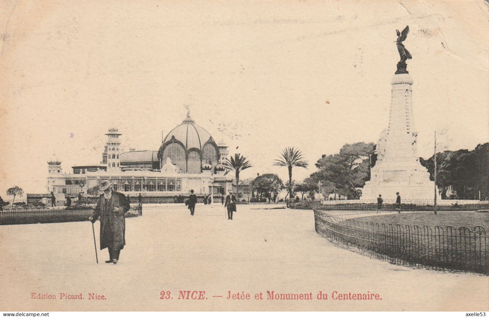 Nice 06 (10360) Le Casino Municipal + Jetée Et Monument Du Centenaire - Monuments
