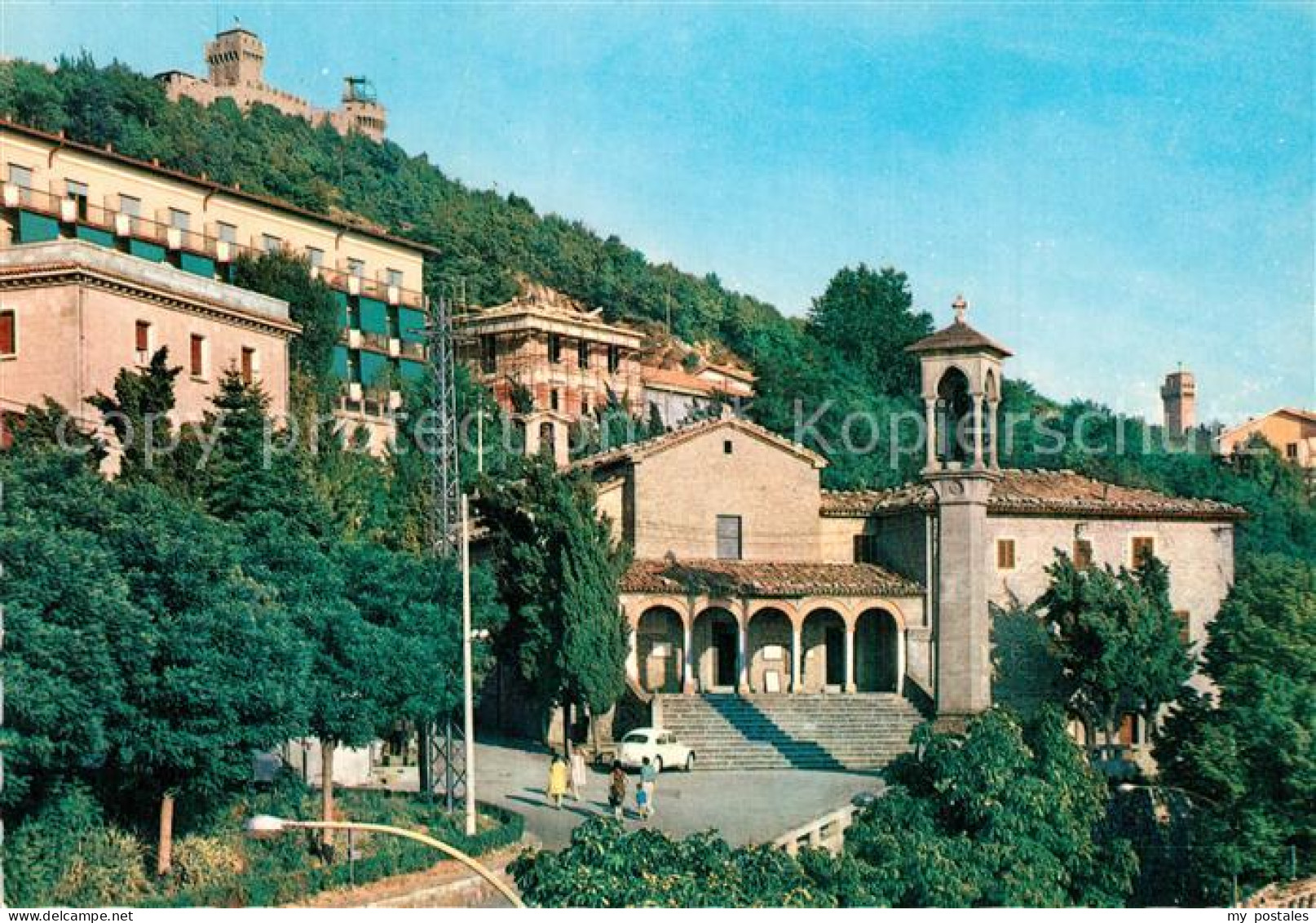 73602246 San Marino Repubblica Tuerme Kirch Der Kapuzinermoenche San Marino Repu - Saint-Marin