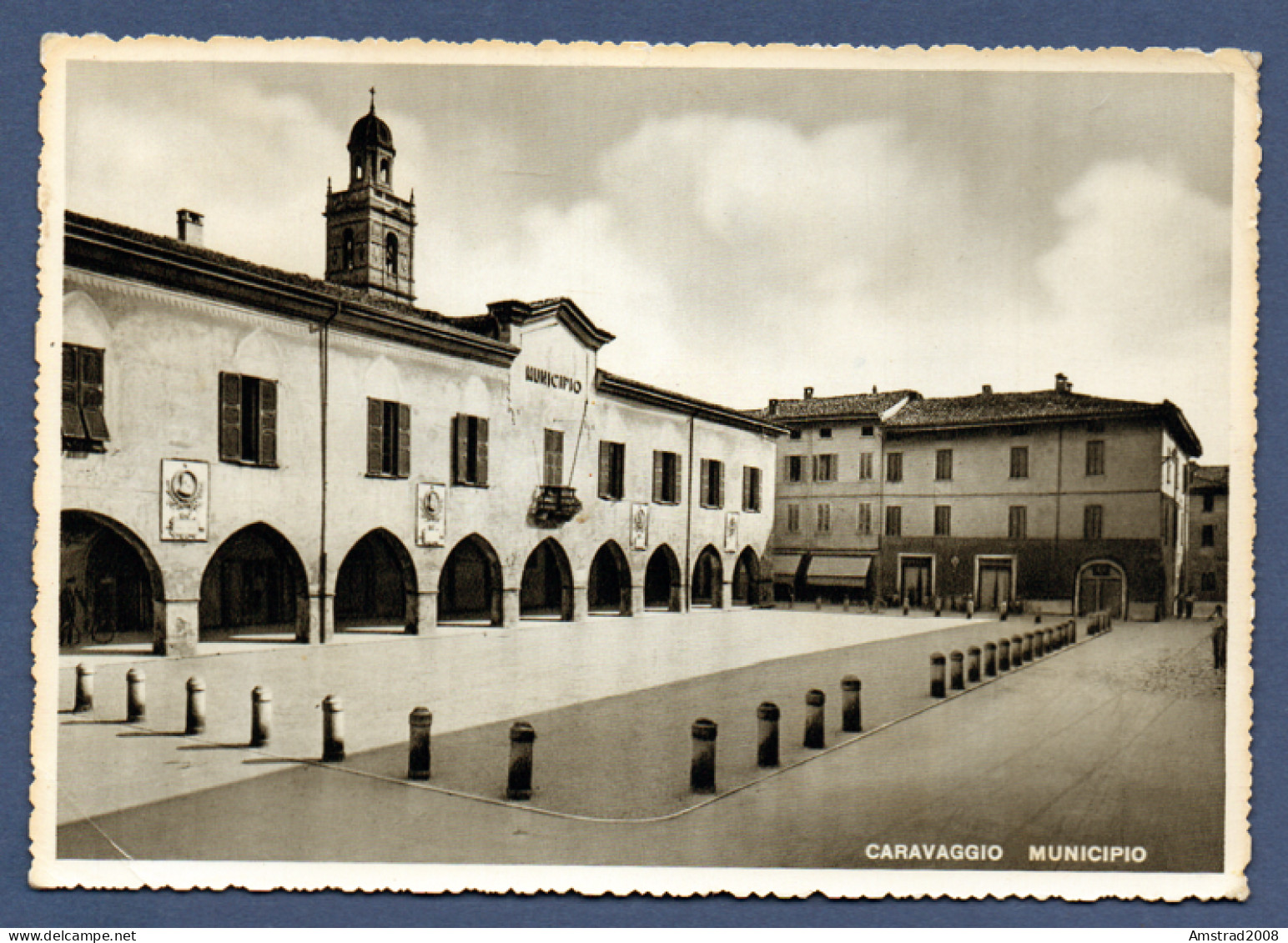 1952 - CARAVAGGIO - MUNICIPIO  -  ITALIE - Bergamo