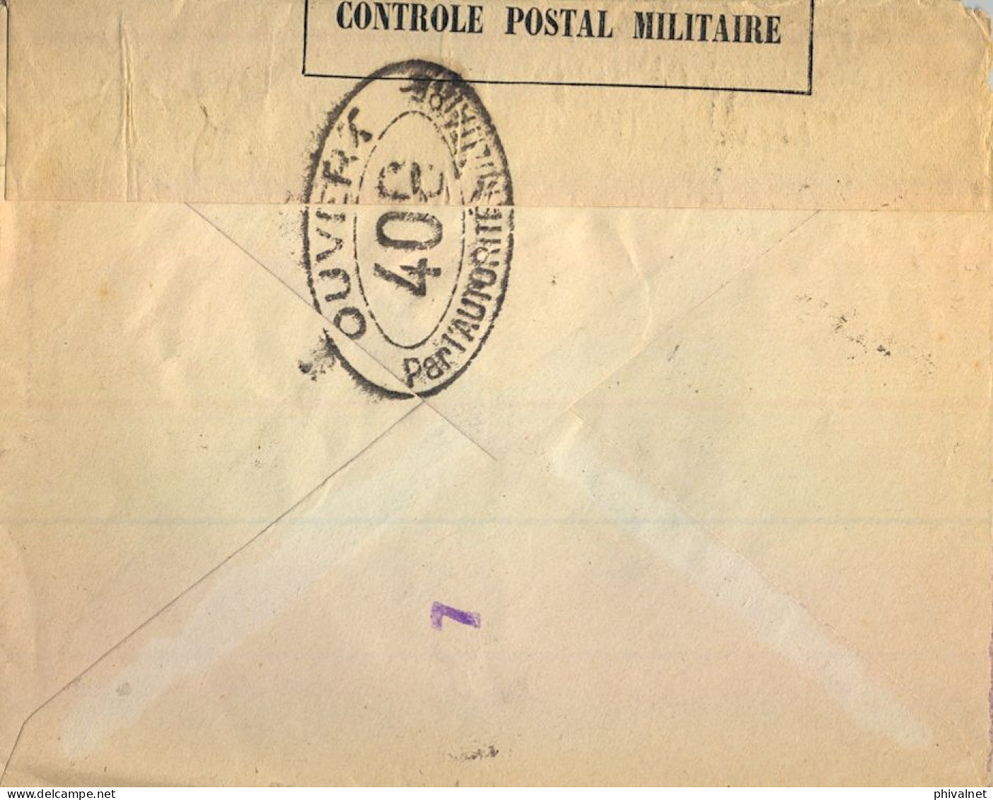 1917 , GENEVE - SECTEUR POSTAL Nº 30 , BANDA DE CIERRE Y MARCA DE CENSURA MILITAR - Brieven En Documenten