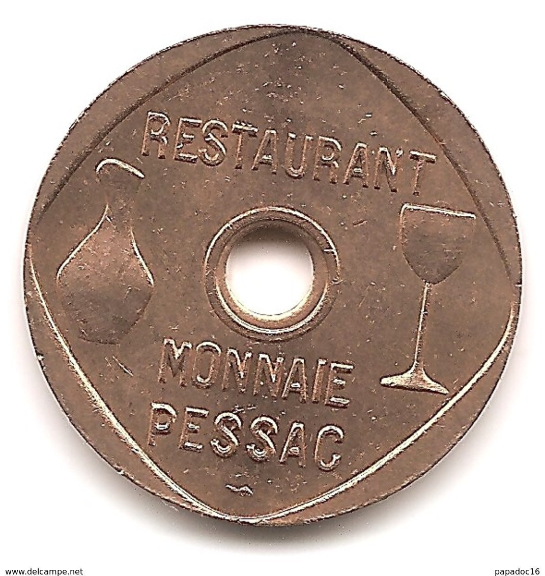 Jeton Restaurant De La Monnaie De Paris à Pessac : Boissons - Noodgeld