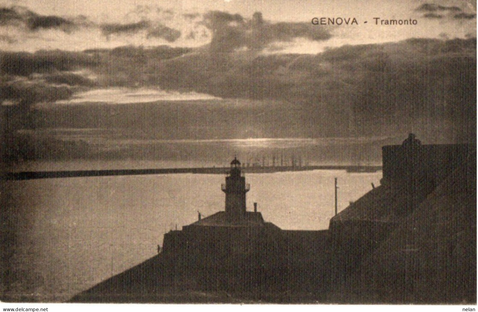GENOVA - TRAMONTO - F.P. - Genova (Genoa)
