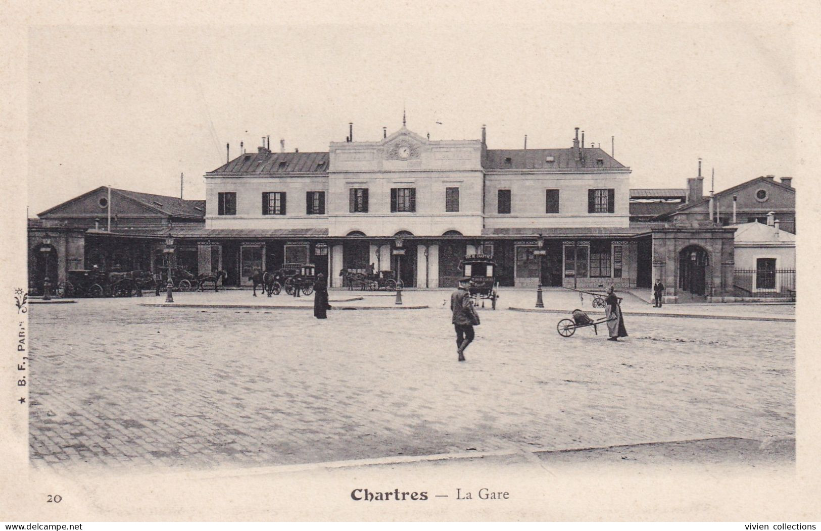 Chartres (28 Eure Et Loir) La Gare - édit. BF N° 20 - Chartres