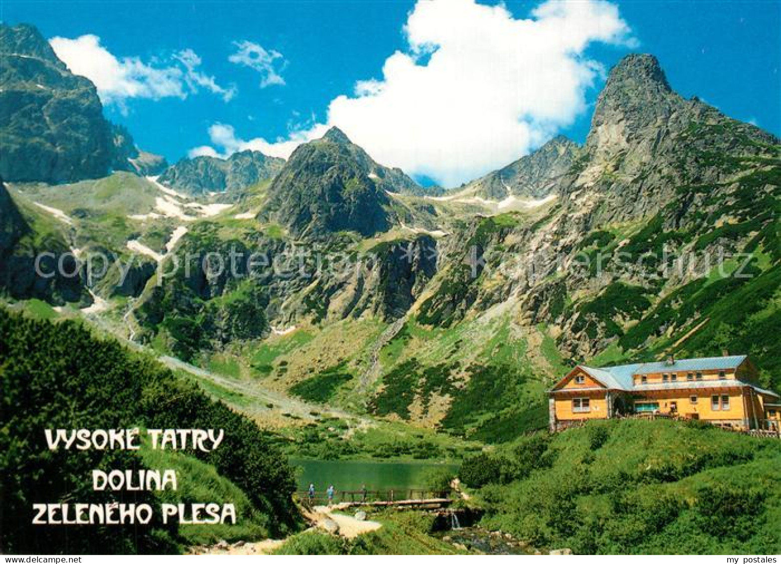 73601675 Vysoke Tatry Chata Pri Zelenom Plese Cierny Stit Jastrabia Veza Vysoke  - Slovaquie