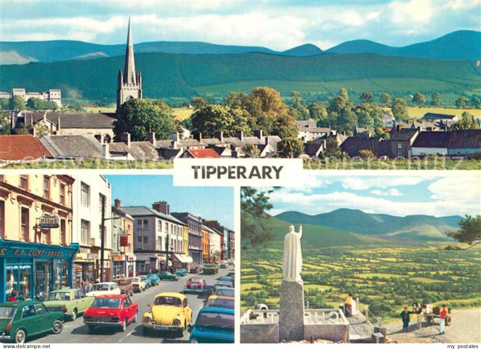 73601654 Tipperary Ireland Panorama Strassenpartie Tipperary Ireland - Otros & Sin Clasificación